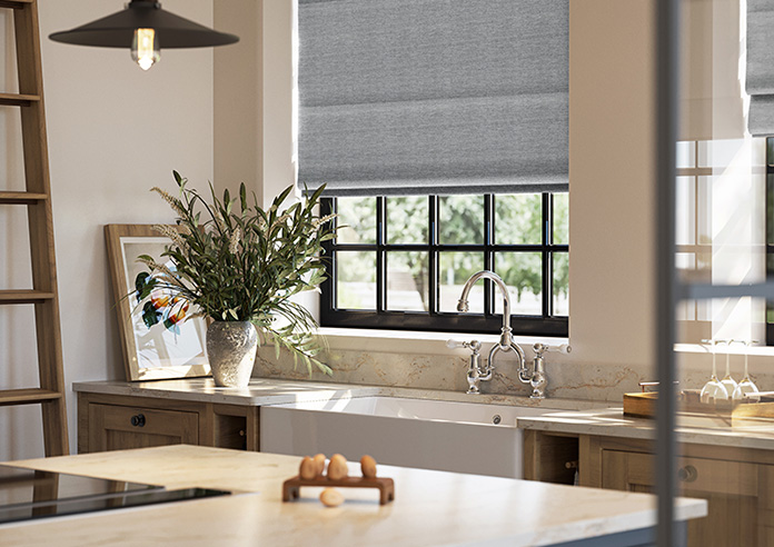 Donegal, Port Grey - Roman Blind - Image 5